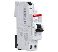 ABB DSX301C B16 A30 Interrupteur FI/LS 1 TE 6kA, 1P+N, type A, B16, 30 mA FlexLine Push-in Technologie 2CSR255165R1165