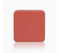 ABB EcoSolutions AP9R Boîte de jonction IP65 Rouge 86 x 86 x 39 mm • Connecteur de câble électrique étanche • Plastique recyclé durable • Boîtier scellé résistant aux chocs