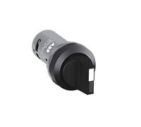 Abb-entrelec c2ss2-10b-10 - Sélecteur compact 2 positions noir opaque