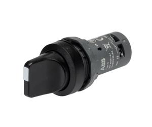 abb-entrelec c2ss2 - 10b-11 - Compact Sélecteur 2 Positions Noir Opaque