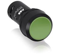 abb-entrelec CP1 - 10 g-10 - Poussoir compartiment rasante Vert Opaque