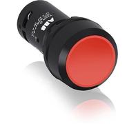 abb-entrelec CP1 - 10R-10 - Poussoir compartiment rasante Rouge Opaque