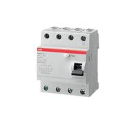 Abb-entrelec fh200 - Différentiel fh204ac-25/0,03 4 pôles 25 A courant alternatif 30 ma