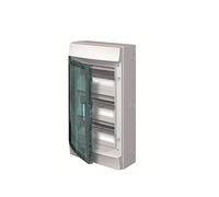 Abb-entrelec mistral65 Coffret 36 modules mistral65 3 rangées porte transparente