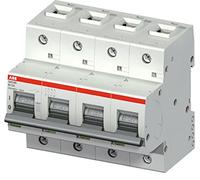 abb-entrelec s800-c - Interrupteur automatique s804b-c125 4 pôles 125 A courbe C 16 KA