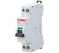 Disjoncteur SN201 L C20 1P+N 4 5KA Abb SN201LC20
