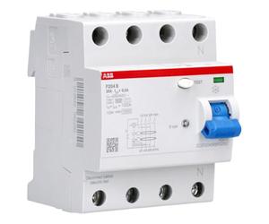 ABB F204B-25/03 Disjoncteur différentiel RCD type B 4P 25 A 300 mA 3kA 4TE 2CSF204568R3250