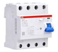 ABB F204B-40/0.3 Disjoncteur différentiel type B 4P 40A 300mA 3kA 4TE 2CSF204568R3400