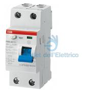 ABB 2 csf202001r1630 AC Type de Circuit Breaker, 2 pôles, courant 63 A, 30 Ma, résiduelle 85 mm H x 69 mm x d 35 mm W