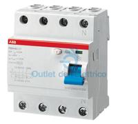 abb-entrelec f204ac-25/0,03 - différentiel f204AC 25 A 30 mA