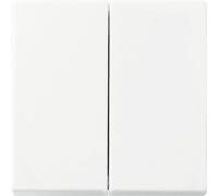 ABB Interrupteur Intelligent Double Basculant Équilibre Blanc - 2CKA006730A0163 [10 Pièces]