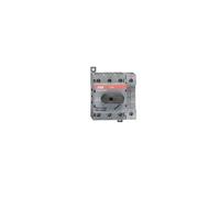 ABB Interrupteur-sectionneur ABB, 4 P, 80A, 750V c.a., Bouton + interrupteur, Noir