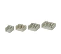 ABB Lot de 10 couvercles pour barres de toit biphasées