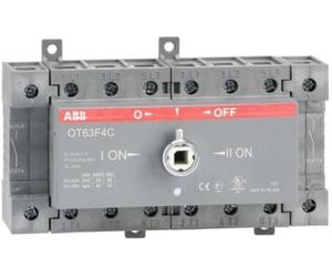 ABB OT63F4C Commutateur verrouillable 63 A 750 V noir 1 pc(s) Piece