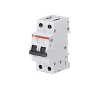Abb S201 Na C40 Interrupteur automatique, 6 Ka 1P+N, blanc