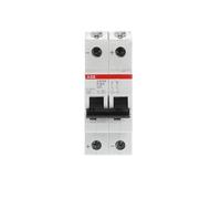 ABB S200MUC Disjoncteur type K 2 pôles 6 A System Pro M Compact Montage sur rail DIN