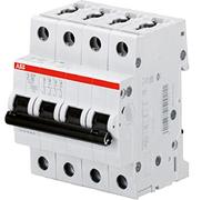 Abb S204L C10 Interrupteur automatique 4.5Ka 4P Blanc
