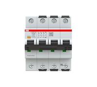 ABB S300P Disjoncteur type K, pôle 3+N 63 A 415 V, capacité de coupure 25 kA System Pro M Compact