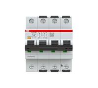 ABB S300P Disjoncteur type Z, pôle 3+N 10 A 415 V, capacité de coupure 25 kA System Pro M Compact