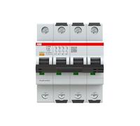 ABB S300P Disjoncteur type Z, pôle 4 6 A 415 V, capacité de coupure 100 kA System Pro M Compact