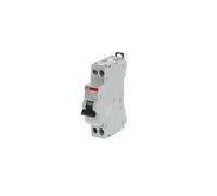 ABB SN201-C10 Disjoncteur miniature, 1 pôle + N pôle, type C, capacité de coupure 6 kA, courant 10 A (2CSS255101R0104)