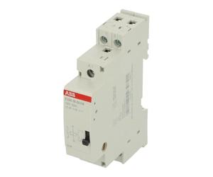 ABB Stotz Télérupteur électrique E290-16-20/24 avec Bobine 24 VAC/12 VDC 16 A, Gris, 9 x 6 x 2 cm