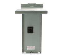 ABB TQL125REP Panneau de disjoncteur principal extérieur fermé • 125 A Montage en surface principal installé en usine • 1 phase 240 V 22 KAIC • Certifié UL et certifié ANSI • Compatible avec l'entrée