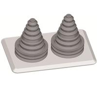 ABB TZ104 Plaque à bride avec 2 presse-étoupes - 2CPX010456R9999