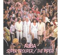 Abba - Abba Super Trouper UK 45 7" single +Picture Sleeve +The Piper