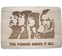 ABBA cadeau en bois dur à découper de coupe Planche à fromage