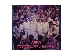 ABBA Near Mint 45 RPM & Picture Sleeve - Super Trouper / The Piper - Atlantic Records 1980