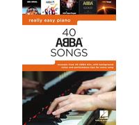 ABBA – Really Easy Piano : 40 chansons – Recueil de partitions pour débutants – Hal Leonard