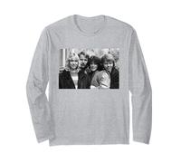 Abba Suédois Pop Group Portrait Super Trouper 1980 Manche Longue