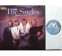 ABBA - The Singles / The First Ten Years / ABBA / Klapp-Bildhülle 1982 POLAR # CBS 88608 / Israelische Pressung / 12" Vinyl Doppel-Langspiel-Schallplatte