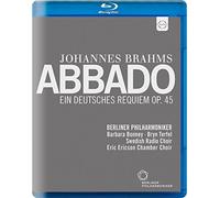 Abbado - Johannes Brahms tedesco-EIN deutsches Requiem OP.45 [Blu-Ray] [Import]