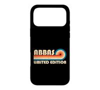 Abbas Retro 70s 80s Sunset Stripe Coque pour iPhone 17 Pro Max