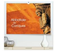 Abbatiale de Conques (Calendrier mural 2026 DIN A2 vertical) calendrier de bureau: Abbatiale Sainte-Foy
