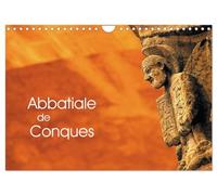 Abbatiale de Conques (Calendrier mural 2026 DIN A4 vertical), CALVENDO calendrier mensuel: Abbatiale Sainte-Foy