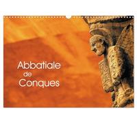 Abbatiale de Conques (Calendrier mural 2027 DIN A3 vertical), CALVENDO calendrier mensuel: Abbatiale Sainte-Foy