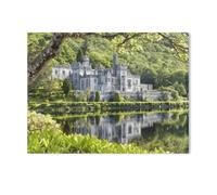 Abbaye de Kylemore à Connemara, comté de Galway, Irlande，1000 Pièces Puzzle - Jeux pour Réduire Le Stress Familial - Jouets Ludiques pour Adultes - Décoration Intérieure Gifts（50x70cm）-L56