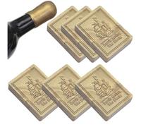 Abbdbd Bloc De Cire À Cacheter, Kit De Sceau De Cire Haute Performance pour Whisky, Liqueurs Hydromel, Tampon De Conservation pour Brassage Maison