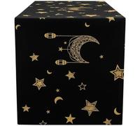 Abbdbd Eid Mubarak Tablecloths, Muslim Decor Table Runner, Ramadan Table Flag Cloth Moon Star Tablecover Table Protector Cover for Islamic Muslim Party Decoration