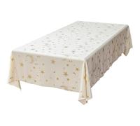 Abbdbd Eid Mubarak Tablecloths, Ramadan Table Cover Tablecloth, Ramadan Mubarak Table Cover, Moon Star Tablecover Table Protector Cover for Home Table Decor