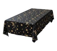 Abbdbd Eid Mubarak Tablecloths, Ramadan Table Cover Tablecloth, Ramadan Mubarak Table Cover, Moon Star Tablecover Table Protector Cover for Home Table Decor