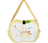 Abbdbd Embroidery Zipper Backpack Shaped Shoulder Bags Cute Versatile Crossbody Bag Nylon Patchwork Bag for Women Girls