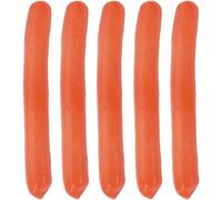 Abbdbd Lot De 5 Saucisses Artificielles Réalistes, Modèles De Hot-Dogs Factices, Accessoires De Cuisine Réalistes pour Restaurants Maisons.