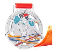 Abbdbd Médailles D'escrime en Métal, Médailles De Récompense D'escrime, Cadeaux De Fête, Médailles De Fête pour Enfants, Médailles pour Compétitions pour Enfants, Prix Sportifs