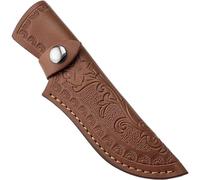 Abbdbd Pochettes À Couteaux en Cuir Faites À Main, Étuis À Couteaux De Chasse, Porte-Couteaux À Motifs Sculptés, Pochettes À Gaines en Cuir pour Les Transporteurs D'extérieur