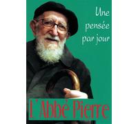 Abbe pierre (l'): une pensee par jour - Pierre Abbé - Mediaspaul - Poche - Biographie