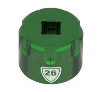 Abbey Bike Tools Capuchon à Douille Suspension Top Cap Socket vert 26 mm